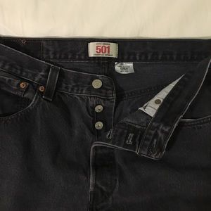 Vintage Levi 501s.